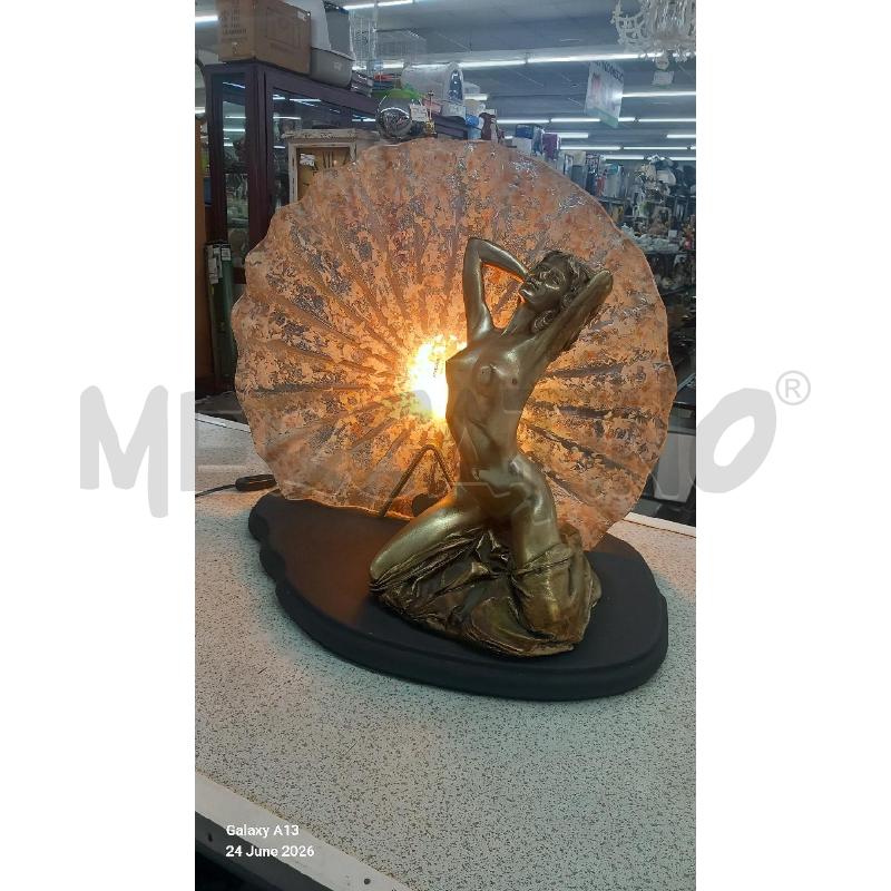 LAMPADA DONNA  ARGENTATA | Mercatino dell'Usato Roma tor tre teste 1