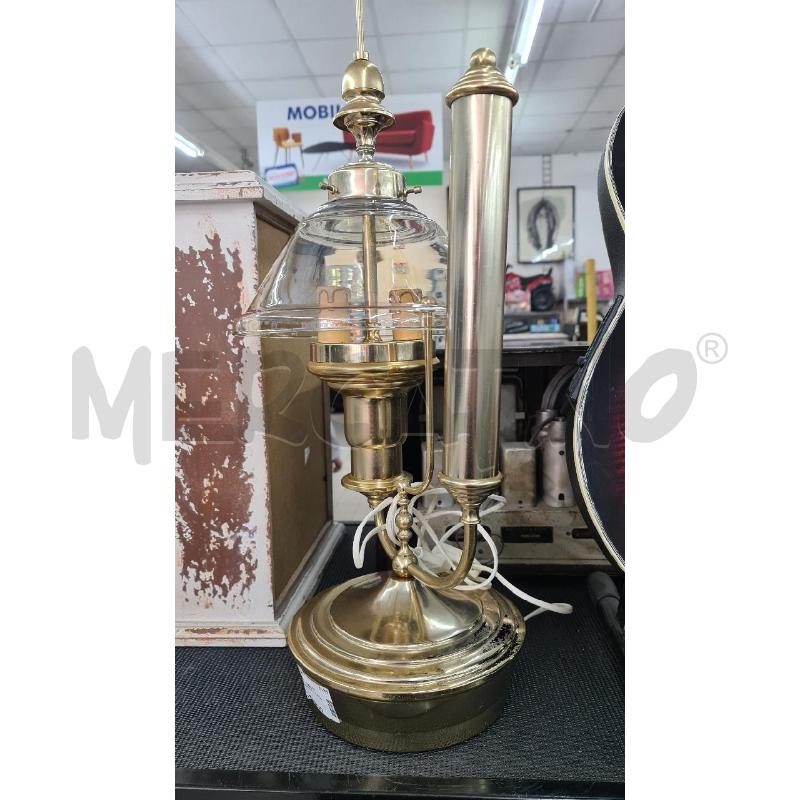 LAMPADA OTTONE 2 LUCI | Mercatino dell'Usato Roma tor tre teste 1