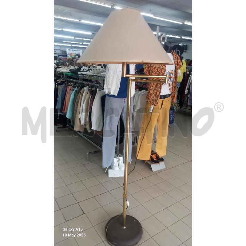 LAMPADA PIANTANA DORATA | Mercatino dell'Usato Roma tor tre teste 1