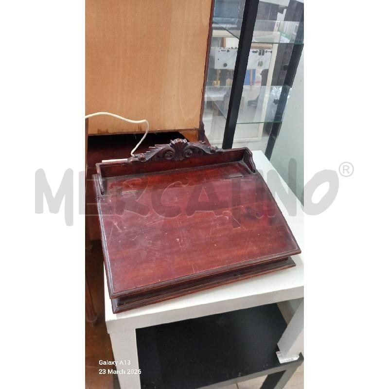 LEGGIO CONTENITYORE MOGANO | Mercatino dell'Usato Roma tor tre teste 1