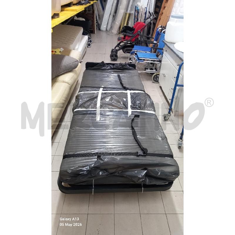 LETTO SINGOLO SCOMPARSO NERO | Mercatino dell'Usato Roma tor tre teste 1