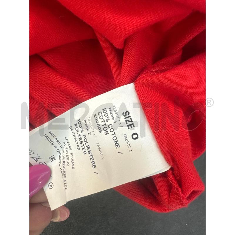 MAGLIA DONNA GAELLE ROSSO TULLE NERO | Mercatino dell'Usato Roma tor tre teste 5
