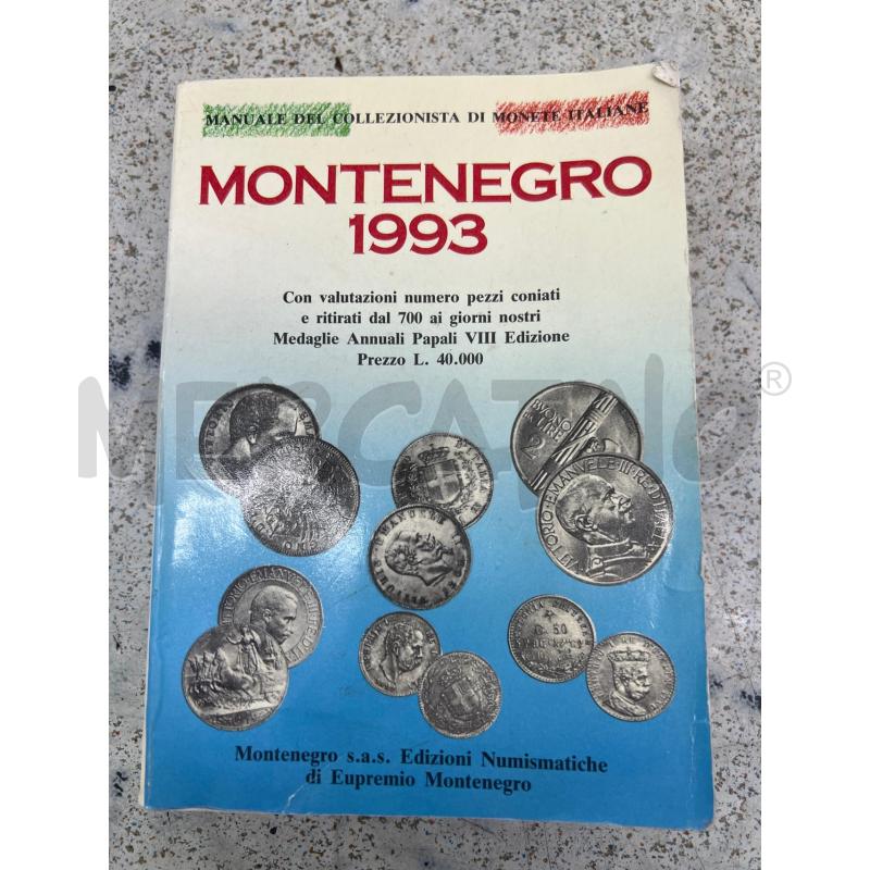 MONTENEGRO 1993 | Mercatino dell'Usato Roma tor tre teste 1