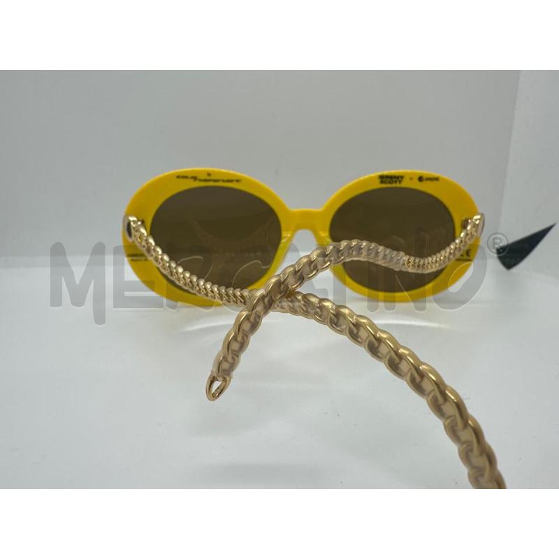 OCCHIALI DONNA JEREMY SCOTT GIALLO  | Mercatino dell'Usato Roma tor tre teste 3