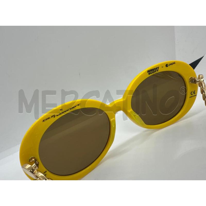 OCCHIALI DONNA JEREMY SCOTT GIALLO  | Mercatino dell'Usato Roma tor tre teste 4