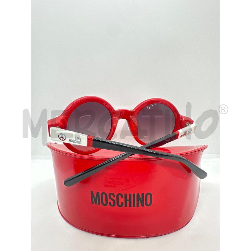 OCCHIALI DONNA LOVE MOSCHINO PEACE ROSSO | Mercatino dell'Usato Roma tor tre teste 2