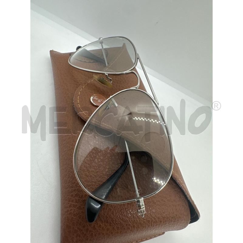 OCCHIALI UNISEX RAYBAN AVIATOR TRASPARENTI | Mercatino dell'Usato Roma tor tre teste 2