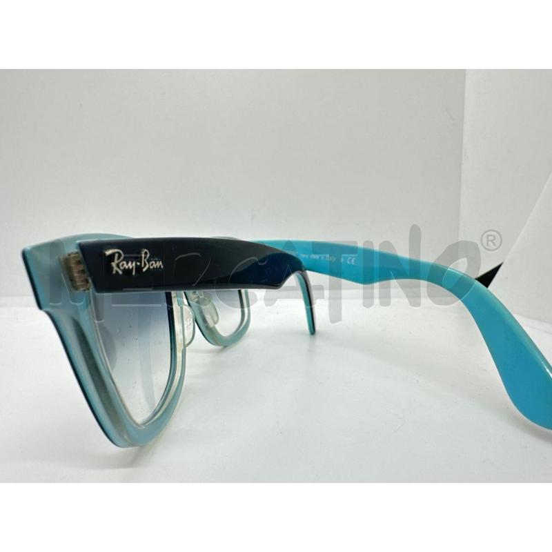OCCHIALI UNISEX RAYBAN NERO CELESTE SFUMAT | Mercatino dell'Usato Roma tor tre teste 2
