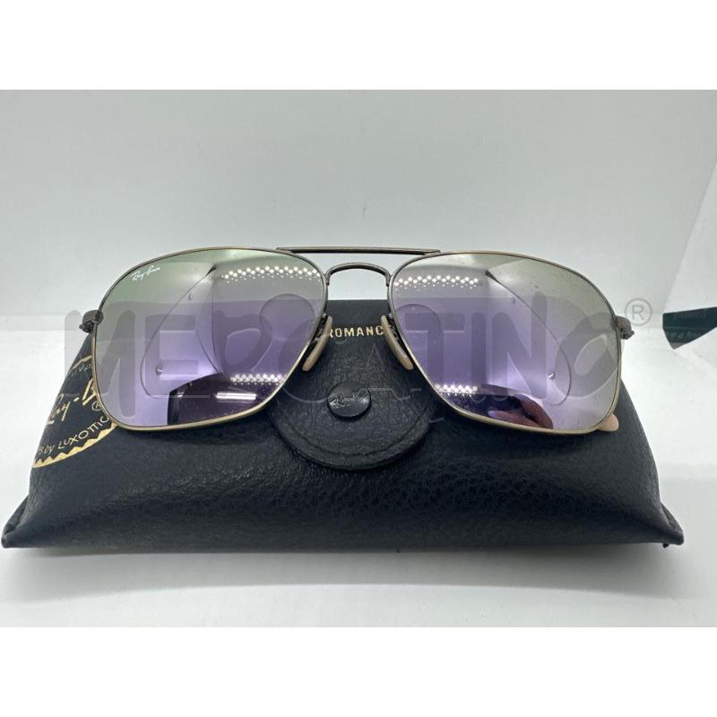 OCCHIALI UOMO RAYBAN SPECCHIATI LILLA | Mercatino dell'Usato Roma tor tre teste 1