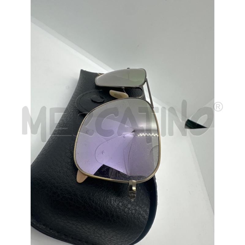 OCCHIALI UOMO RAYBAN SPECCHIATI LILLA | Mercatino dell'Usato Roma tor tre teste 2