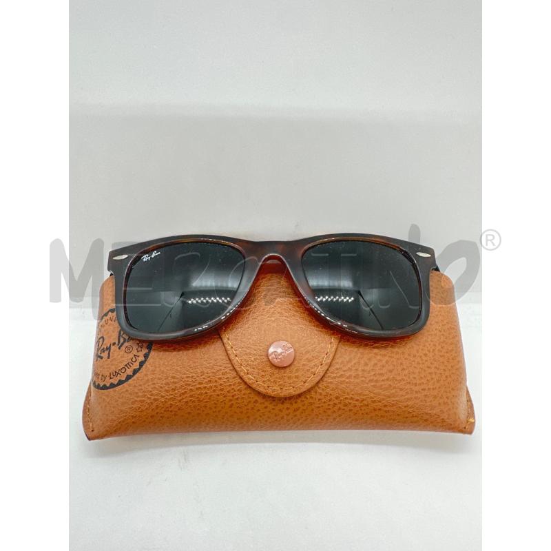 OCCHIALI UOMO RAYBAN WAYFARER MARRONI  | Mercatino dell'Usato Roma tor tre teste 1