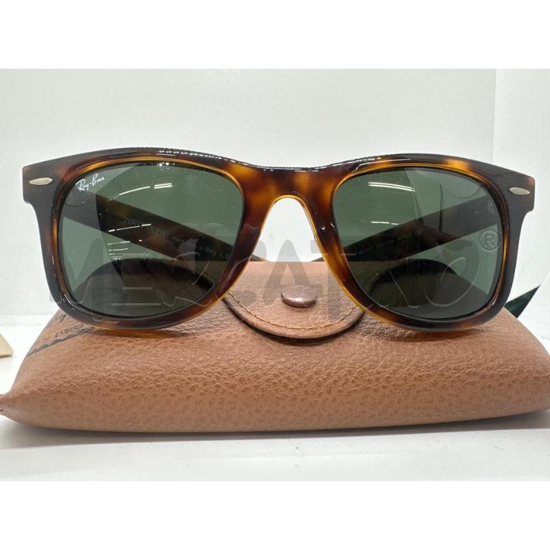 OCCHIALI UOMO RAYBAN WAYFARER MARRONI  | Mercatino dell'Usato Roma tor tre teste 2