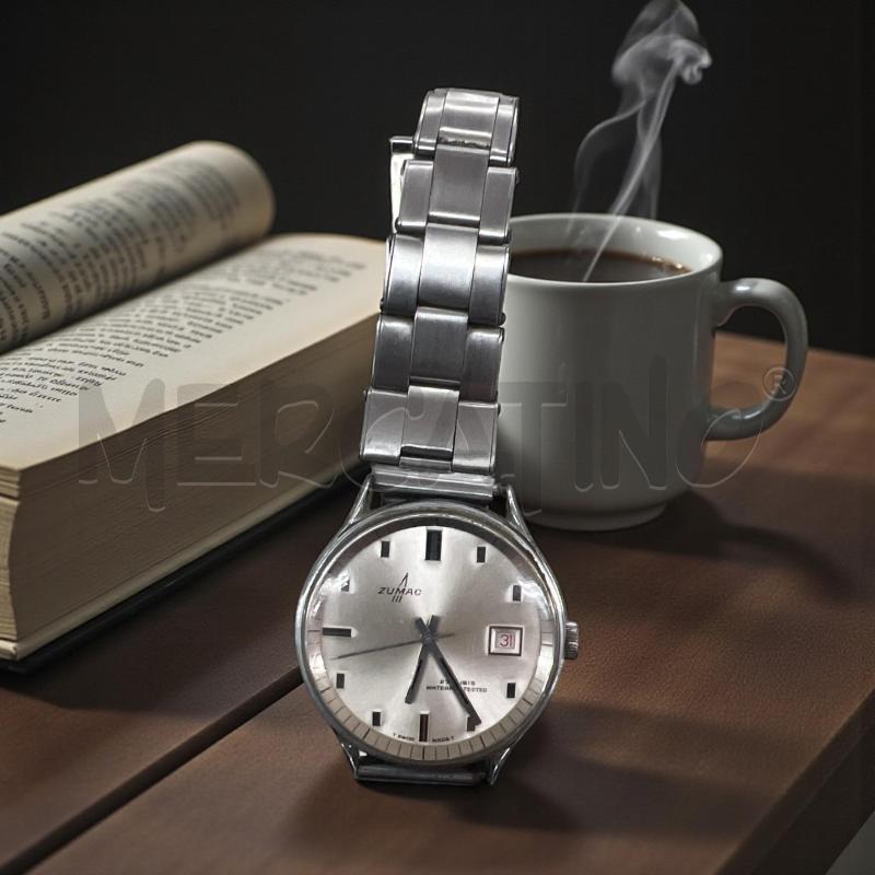 OROLOGIO DA POLSO AUTOMATICO ZUMAC | Mercatino dell'Usato Roma tor tre teste 1