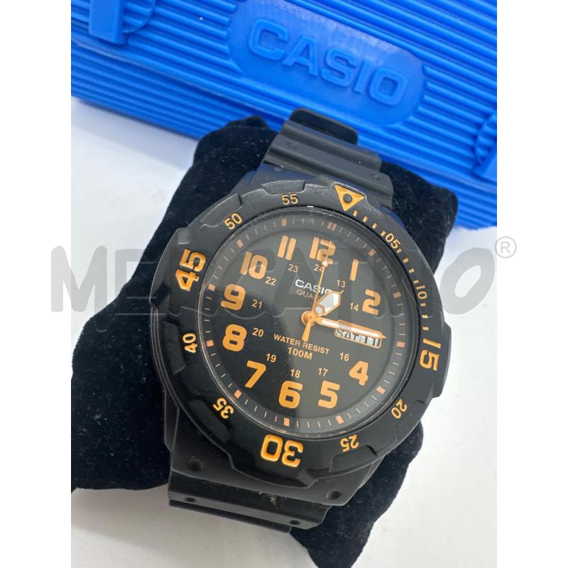 OROLOGIO DA POLSO CASIO NERO | Mercatino dell'Usato Roma tor tre teste 2