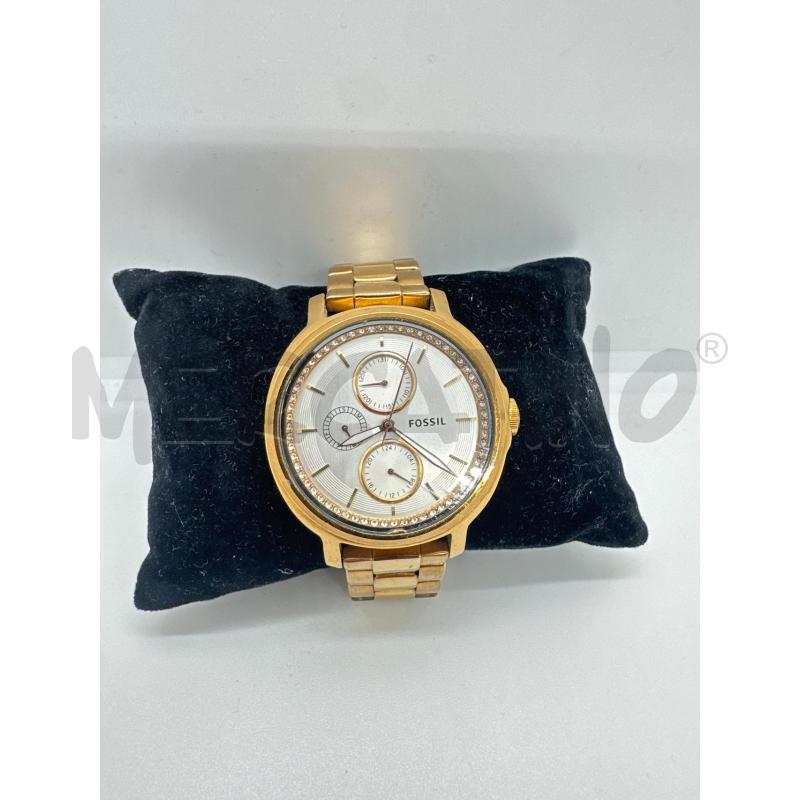 OROLOGIO DA POLSO FOSSIL BRONZ DORATO STRASS | Mercatino dell'Usato Roma tor tre teste 1