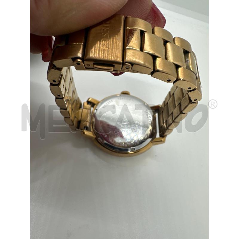 OROLOGIO DA POLSO FOSSIL BRONZ DORATO STRASS | Mercatino dell'Usato Roma tor tre teste 4