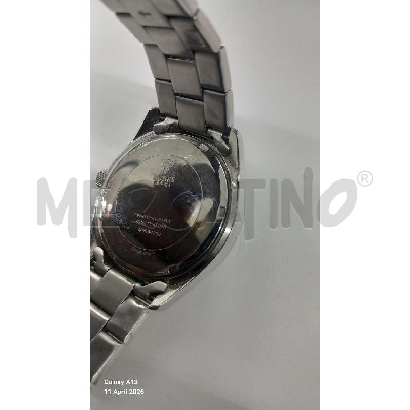 OROLOGIO DA POLSO GUESS ACCIAIO | Mercatino dell'Usato Roma tor tre teste 2