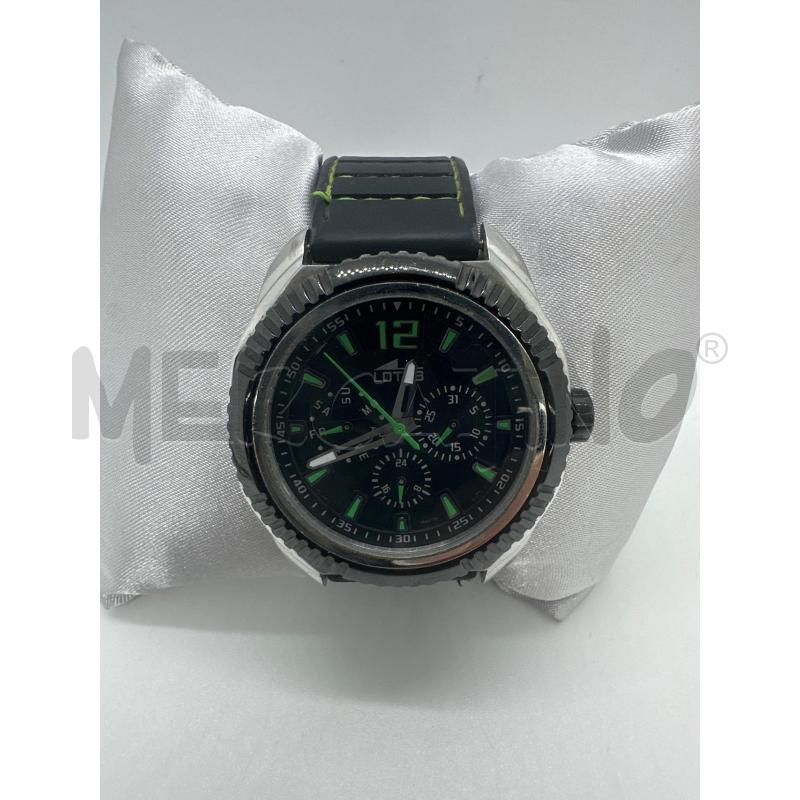 OROLOGIO DA POLSO LOTUS 15641 VERDE NERO | Mercatino dell'Usato Roma tor tre teste 1