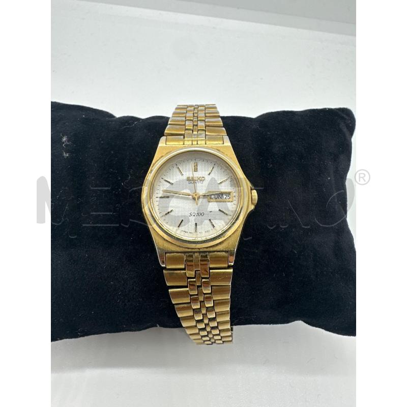 OROLOGIO DA POLSO SEIKO SQ100 DORATO | Mercatino dell'Usato Roma tor tre teste 1