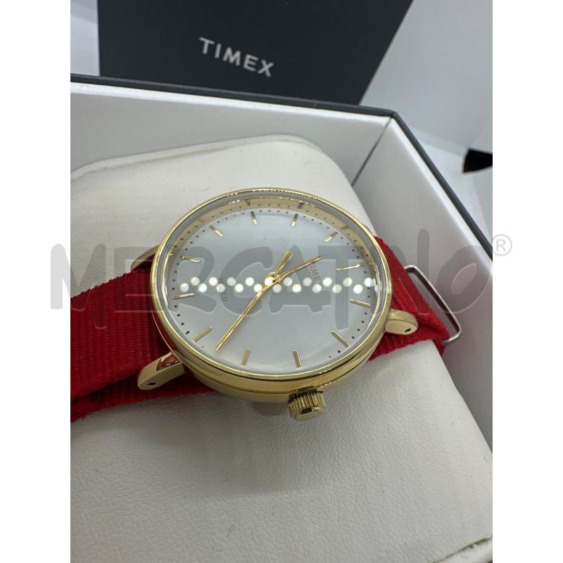 OROLOGIO DA POLSO TIMEX ROSSO  | Mercatino dell'Usato Roma tor tre teste 2