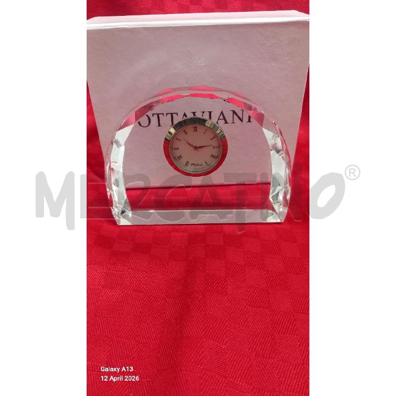 OROLOGIO DA TAVOLO OTTAVIANI | Mercatino dell'Usato Roma tor tre teste 2