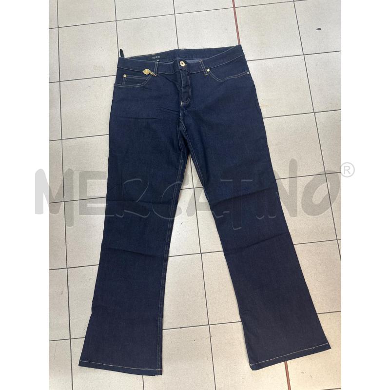 PANTALONE DONNA  GUCCI  BAGNO SCURO FINITURE AVANA  | Mercatino dell'Usato Roma tor tre teste 1