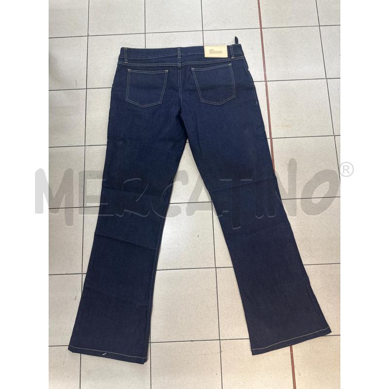 PANTALONE DONNA  GUCCI  BAGNO SCURO FINITURE AVANA  | Mercatino dell'Usato Roma tor tre teste 4