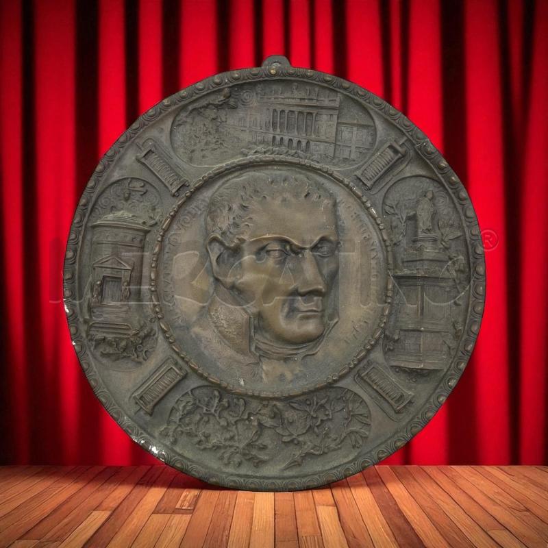 PIATTO BRONZO NAPOLEONE | Mercatino dell'Usato Roma tor tre teste 1