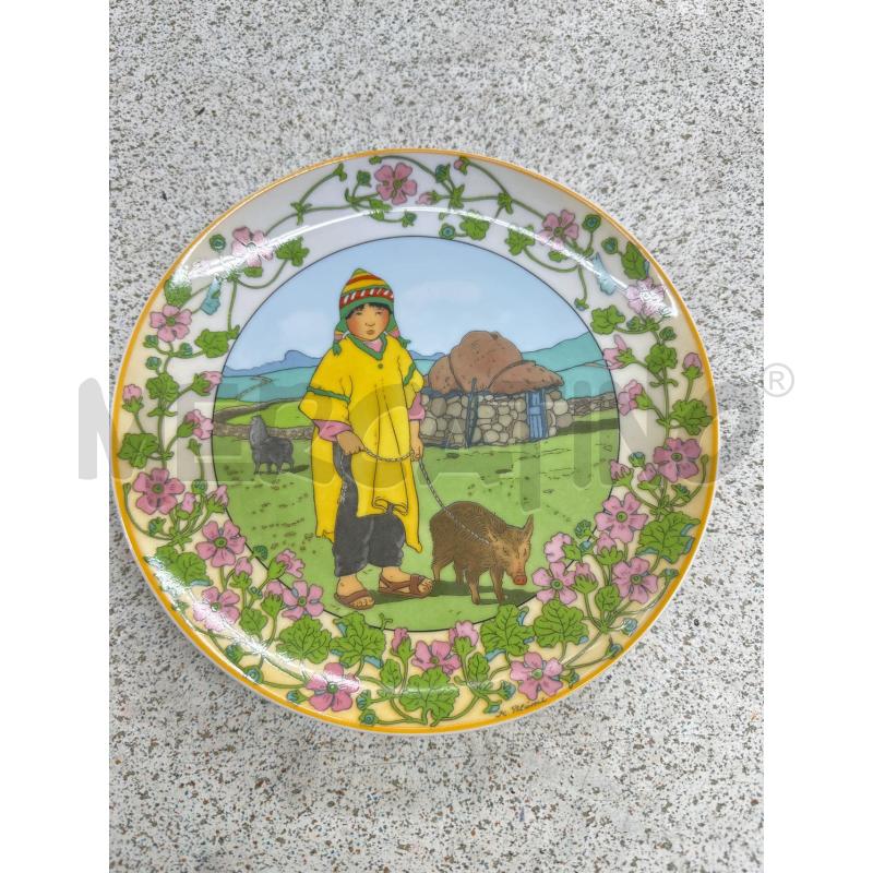 PIATTO DA COLLEZIONE UNICEF VILLEROY &BOCH | Mercatino dell'Usato Roma tor tre teste 1