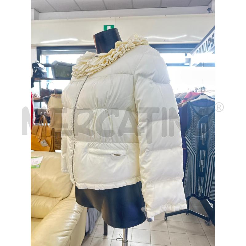 PIUMINO DONNA SCERVINO BIANCO COLLO PLISS | Mercatino dell'Usato Roma tor tre teste 3