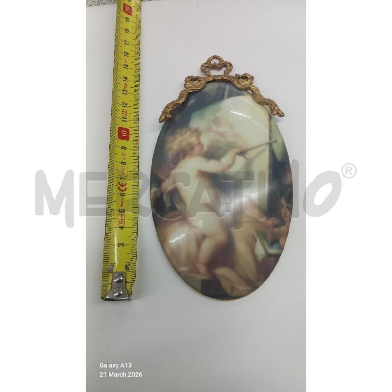 PLACCA LIMOGES OVALE PICCOLA | Mercatino dell'Usato Roma tor tre teste 1