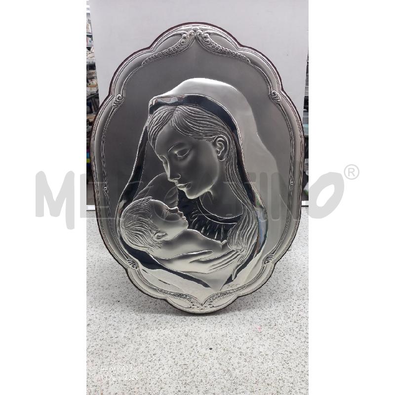 PLACCA MADONNA ARGENTO | Mercatino dell'Usato Roma tor tre teste 1