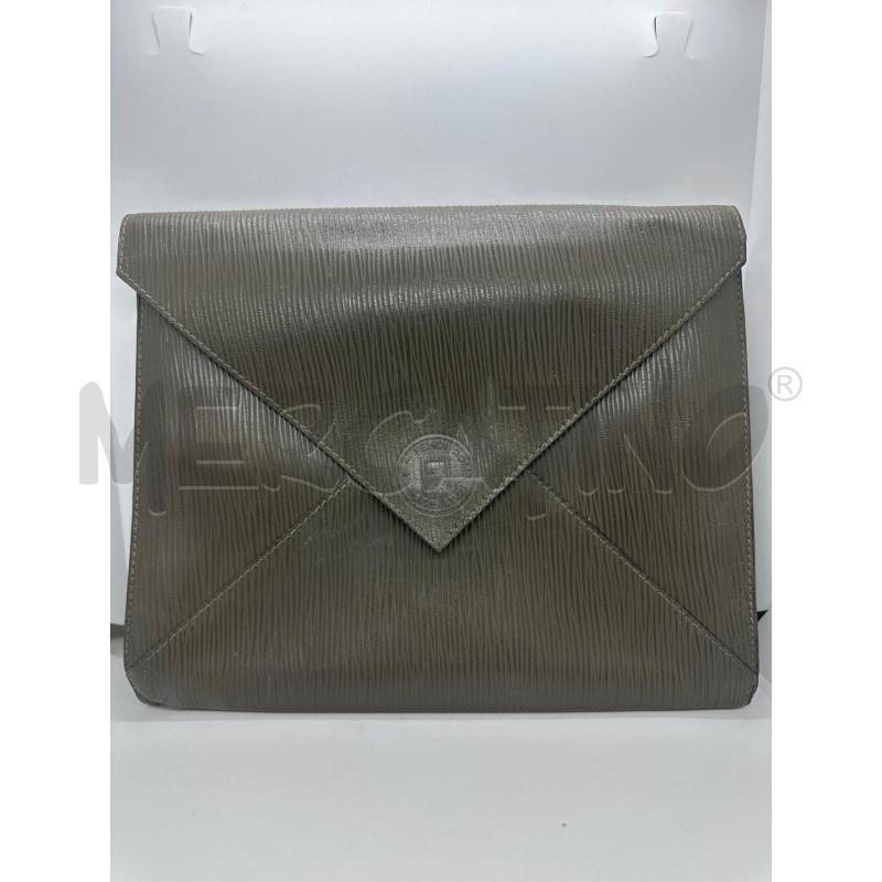 POCHETTE FENDI SAS VERDE OLIVA RIGHETTE | Mercatino dell'Usato Roma tor tre teste 1