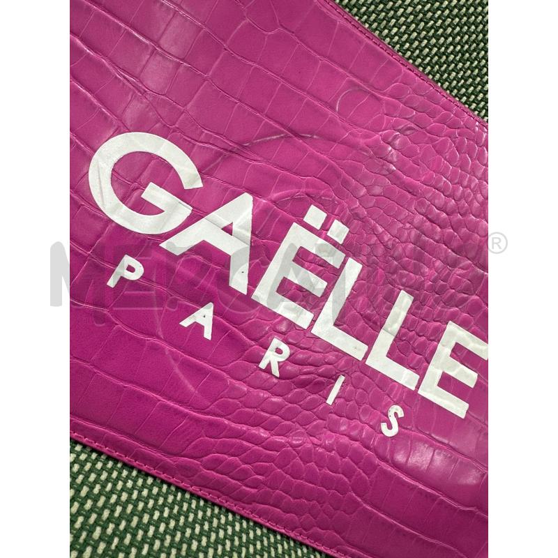 POCHETTE GAELLE STAMPA RETTILE ROSA | Mercatino dell'Usato Roma tor tre teste 2