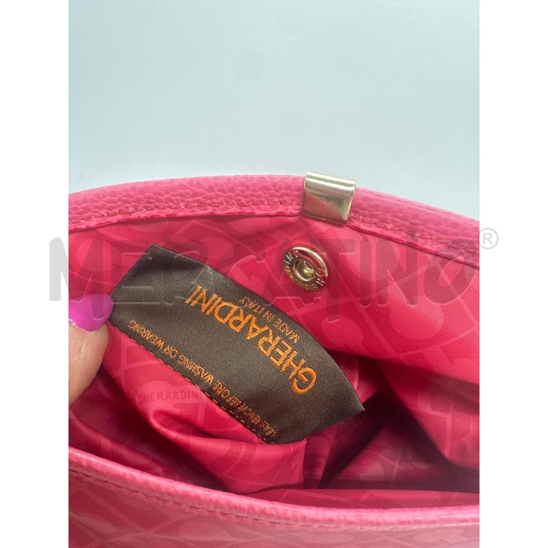 POCHETTE GHERARDINI SACCHETTO FUXIA | Mercatino dell'Usato Roma tor tre teste 4