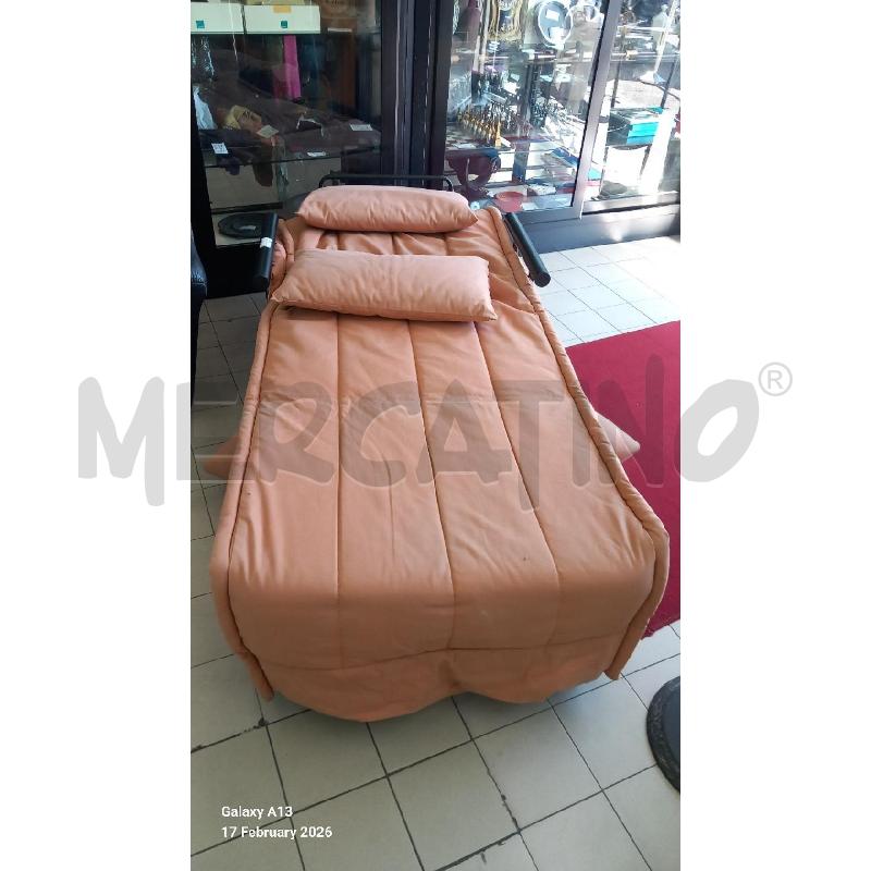 POLTRONA LETTO ARANCIONE | Mercatino dell'Usato Roma tor tre teste 2