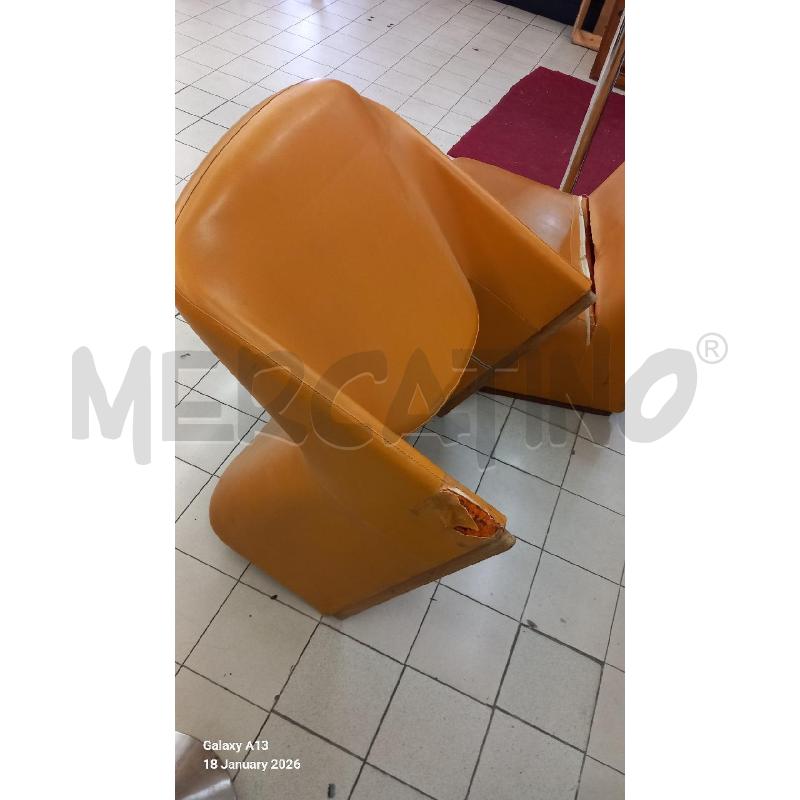 POLTRONA PELLE DA RIVEDERE ANONIMA CASTELLI BOLOGNA | Mercatino dell'Usato Roma tor tre teste 5
