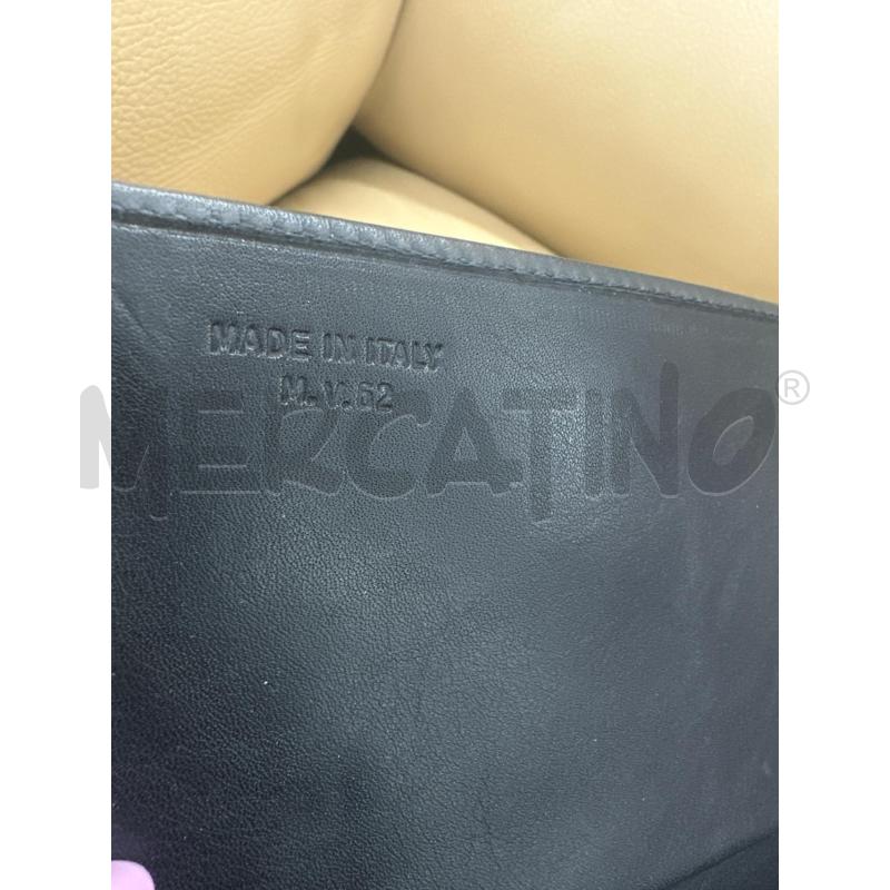PORTA DOCUMENTI PRADA VINTAGE NERO PELLE | Mercatino dell'Usato Roma tor tre teste 3