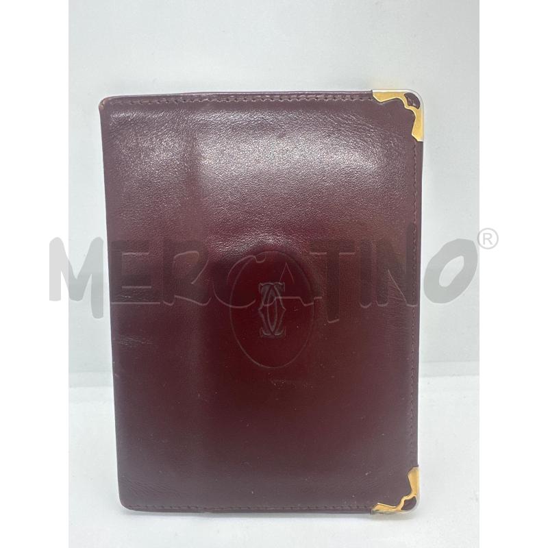 PORTA DOCUMENTI VINTAGE CARTIER BRDX | Mercatino dell'Usato Roma tor tre teste 1
