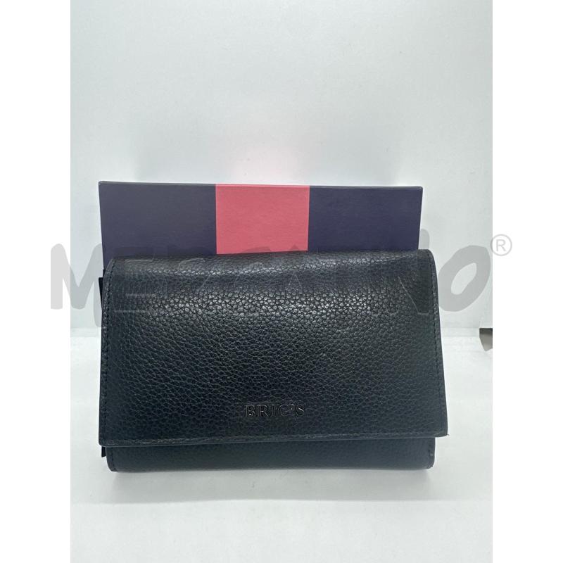PORTA FOGLIO BRICS NERO PELLE - NUOVO | Mercatino dell'Usato Roma tor tre teste 1