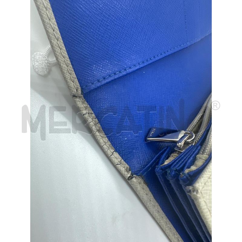 PORTA FOGLIO FURLA BEIGE INT BLU | Mercatino dell'Usato Roma tor tre teste 4