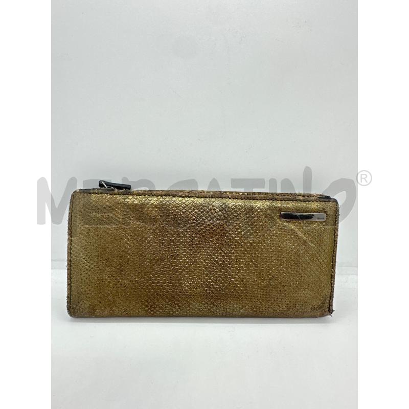 PORTA FOGLIO GUCCI PELLE NERO RETTILE DA RIV | Mercatino dell'Usato Roma tor tre teste 1