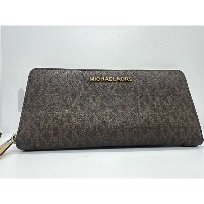 PORTA FOGLIO MICHAEL KORS MARRONE MK | Mercatino dell'Usato Roma tor tre teste 1