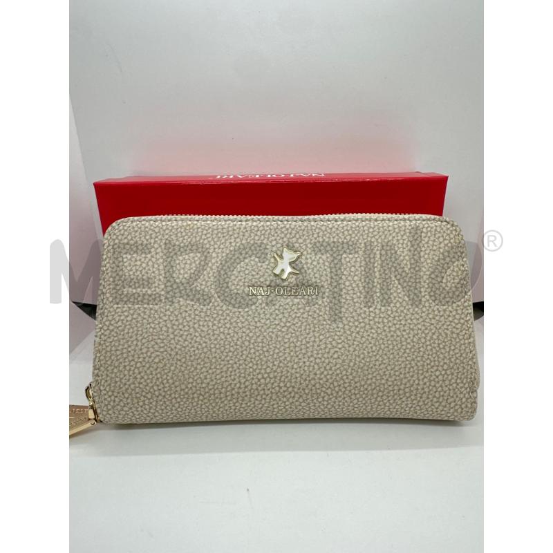 PORTA FOGLIO NAJOLEARI BEIGE DOPPIA ZIP | Mercatino dell'Usato Roma tor tre teste 1