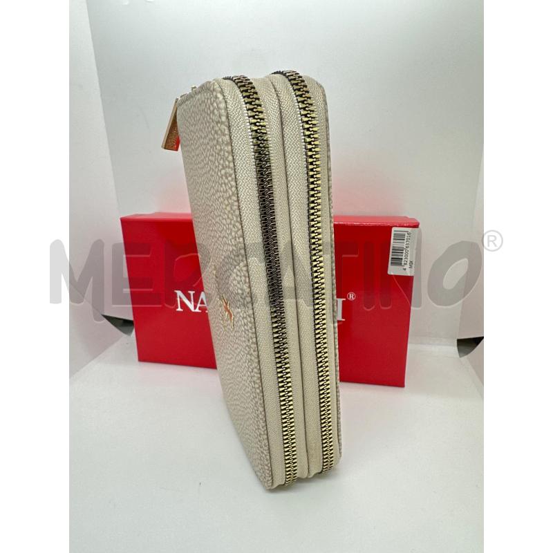 PORTA FOGLIO NAJOLEARI BEIGE DOPPIA ZIP | Mercatino dell'Usato Roma tor tre teste 2