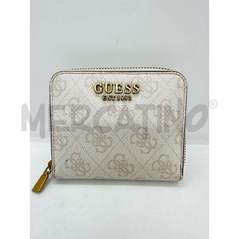 PORTA FOGLIO  GUESS  AVANA CON CHIRIGORI AVANA  | Mercatino dell'Usato Roma tor tre teste 1