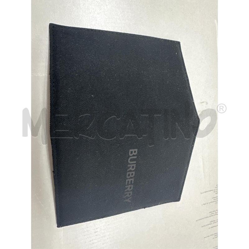 PORTA PASSAPORTO BURBERRY TELA NERO | Mercatino dell'Usato Roma tor tre teste 3