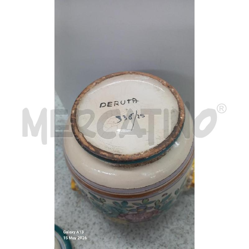 POTICHE VASO DERUTA 2 MANICI | Mercatino dell'Usato Roma tor tre teste 3