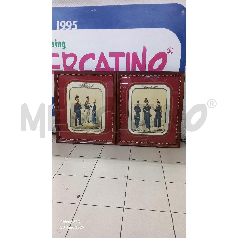 QUADRO VECCHIO FORZE ARMATE | Mercatino dell'Usato Roma tor tre teste 3