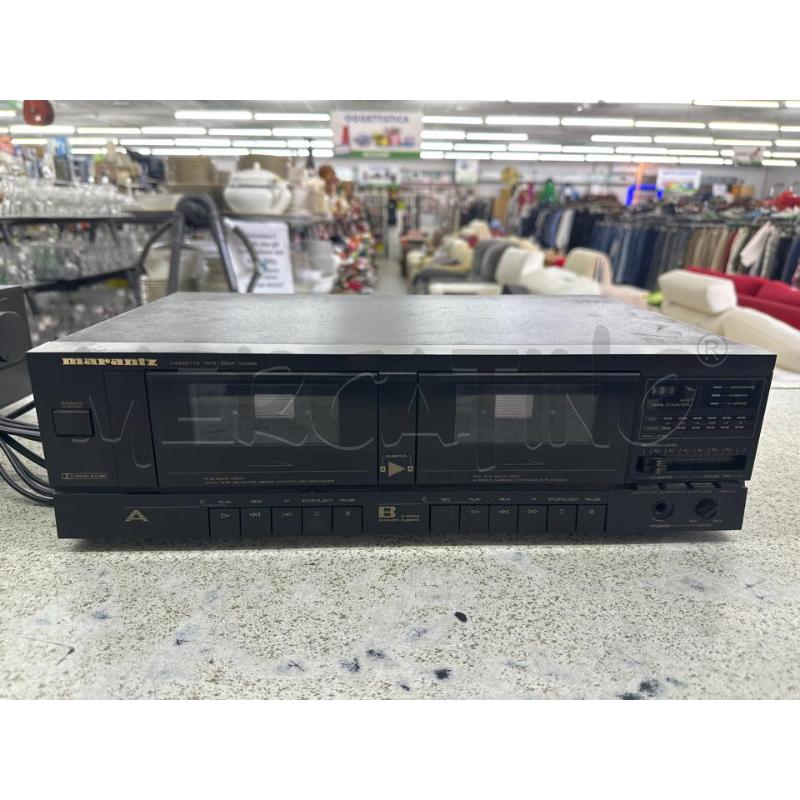 RIPRODUTTORE CASSETTE DOPPIO MARANTZ | Mercatino dell'Usato Roma tor tre teste 1